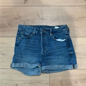 Old Navy Dark Blue Jean Shorts